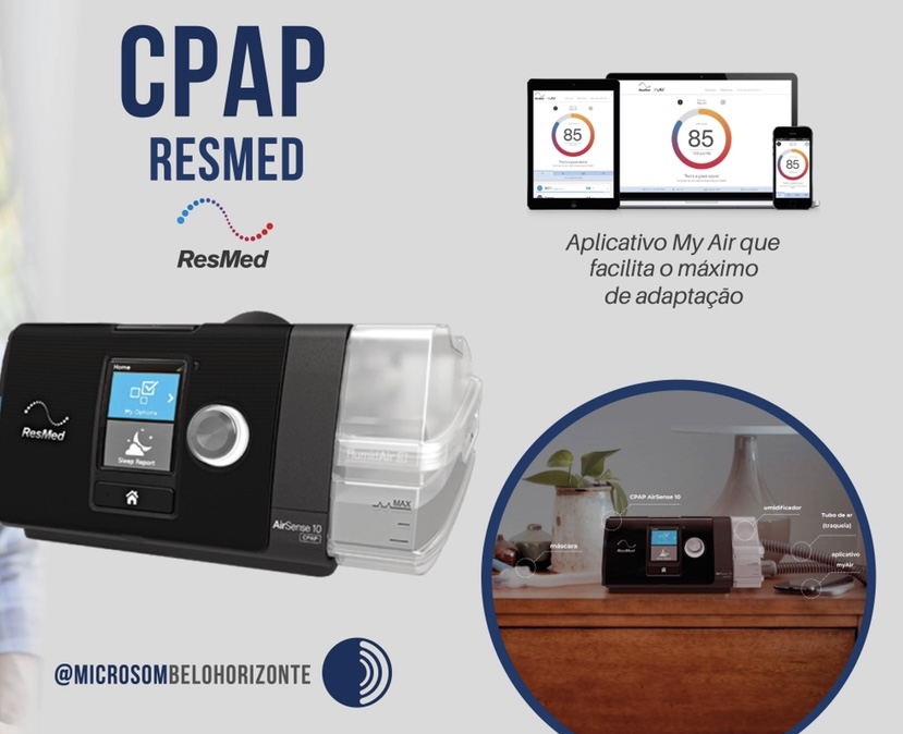 Manual do Cpap Resmed Microsom BH